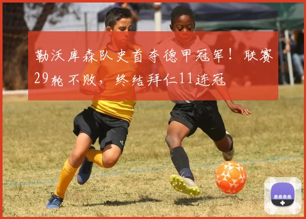 勒沃库森队史首夺德甲冠军！联赛29轮不败，终结拜仁11连冠